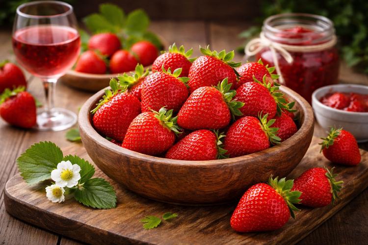 Strawberry: A Sweet Fruit Loved in Wines and Desserts